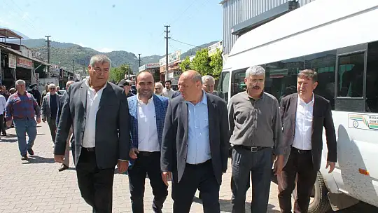 Otgöz sanayi esnafını ziyaret etti