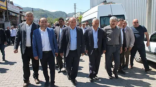 Otgöz sanayi esnafını ziyaret etti