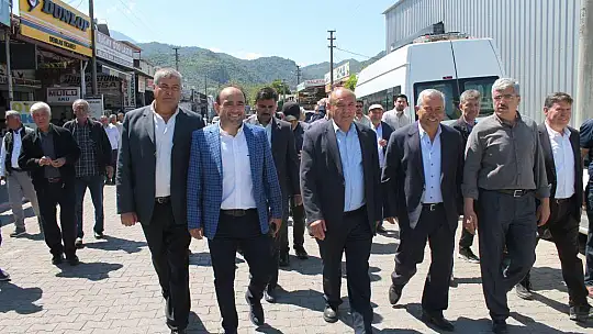 Otgöz sanayi esnafını ziyaret etti