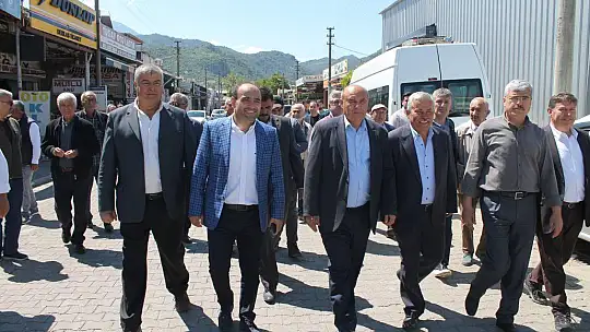 Otgöz sanayi esnafını ziyaret etti