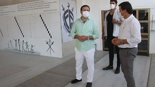 Milli Sporculardan Kaymakam Fırat'a Özel Gösteri