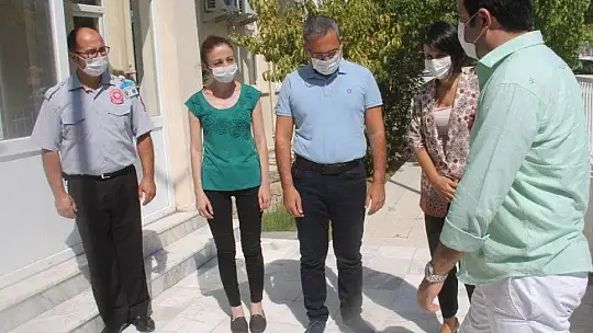 Kaymakam Fırat'tan Seringen'e Ziyaret