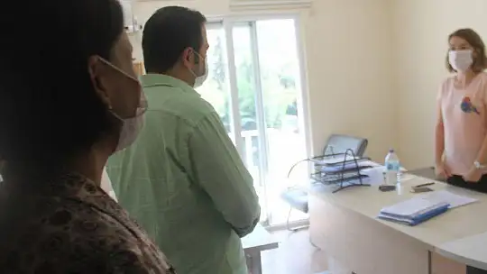 Kaymakam Fırat'tan Seringen'e Ziyaret