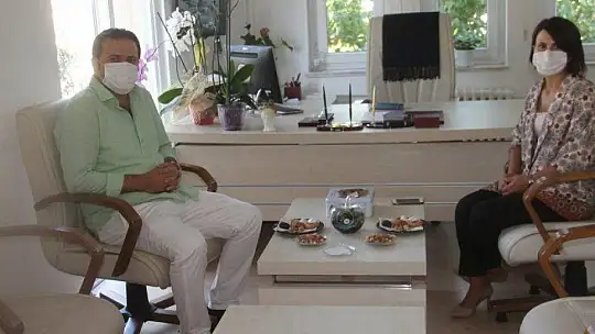 Kaymakam Fırat'tan Seringen'e Ziyaret