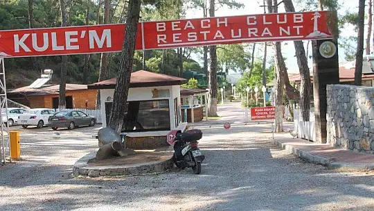 Fethiye'de tesettür plajı