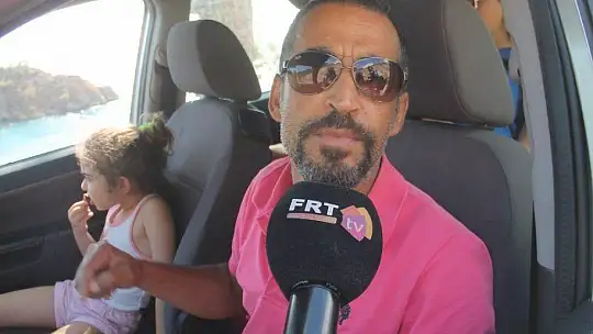 Fethiye'de tesettür plajı