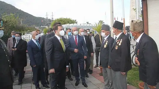 Fethiye'de 18 Mart Çanakkale Zaferi Yıldönümünde Şehitler anıldı