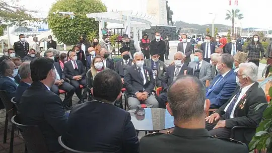 Fethiye'de 18 Mart Çanakkale Zaferi Yıldönümünde Şehitler anıldı