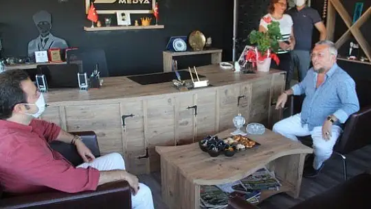 KAYMAKAM FIRAT'DAN SED MEDYA'YA ZİYARET