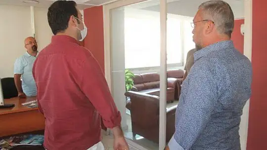 KAYMAKAM FIRAT'DAN SED MEDYA'YA ZİYARET