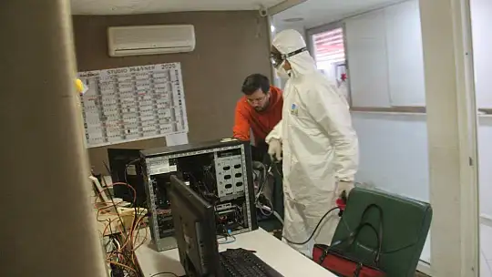 SED Medya Baştan Sona Dezenfekte Edildi