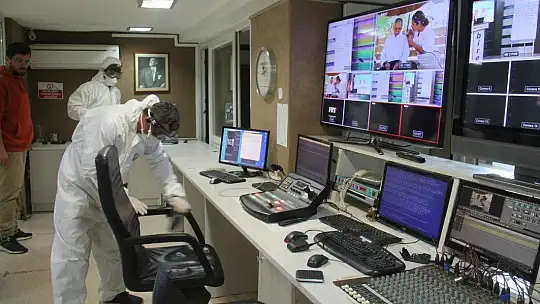 SED Medya Baştan Sona Dezenfekte Edildi