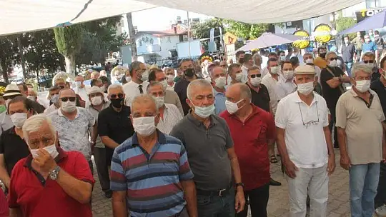 ALİ HİLMİ DÖĞERLİ, SON YOLCULUĞUNA DUALARLA UĞURLANDI