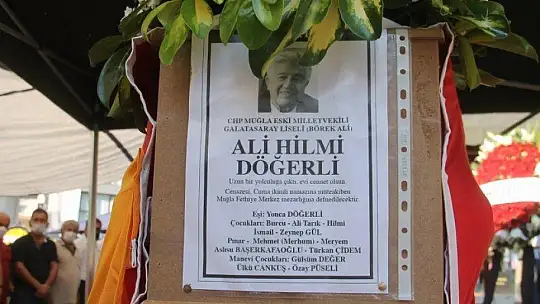 ALİ HİLMİ DÖĞERLİ, SON YOLCULUĞUNA DUALARLA UĞURLANDI