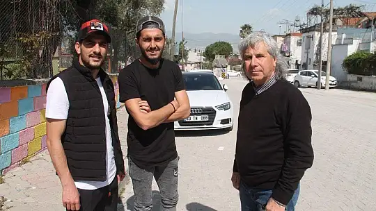 Futbolcular Fethiye'nin tarihi eserlerine hayran kaldılar 