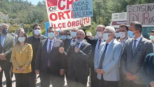 CHP'li Ali Öztunç, Göcek Tüneli soygununa dur denmelidir