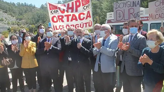 CHP'li Ali Öztunç, Göcek Tüneli soygununa dur denmelidir