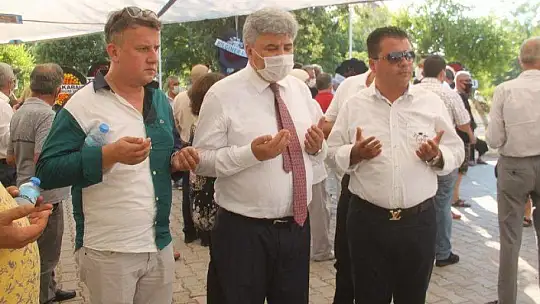 ALİ HİLMİ DÖĞERLİ, SON YOLCULUĞUNA DUALARLA UĞURLANDI