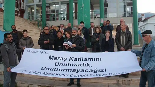 Maraş Katliamını Unutmayacağız