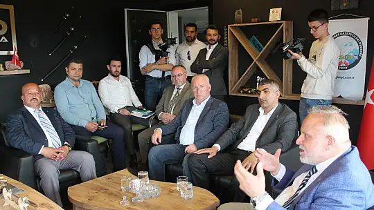 Yeniden Refah Partisinden SED Medya'ya ziyaret