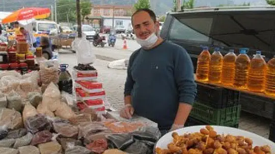 Üretici pazarı sakin geçti 