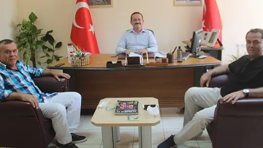 Eryılmaz'dan İlçe Başkanı Öztürk'e ziyaret 