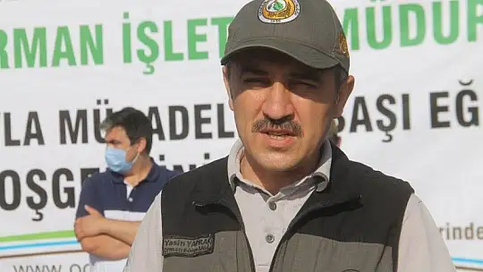 Yangın ekiplerine işbaşı eğitim tatbikatı