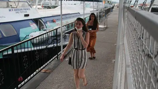 HİNTLİ MİLYARDERİN YÜZEN SARAYI FETHİYE'YE DEMİR ATTI