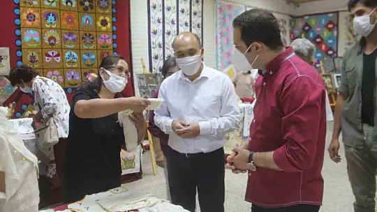 Hayat Boyu Öğrenme haftası sergisi açıldı