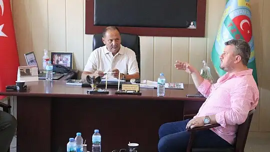 İYİ Parti İlçe Teşkilatından, Ziraat Odasına ziyaret