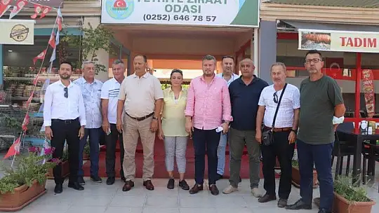 İYİ Parti İlçe Teşkilatından, Ziraat Odasına ziyaret