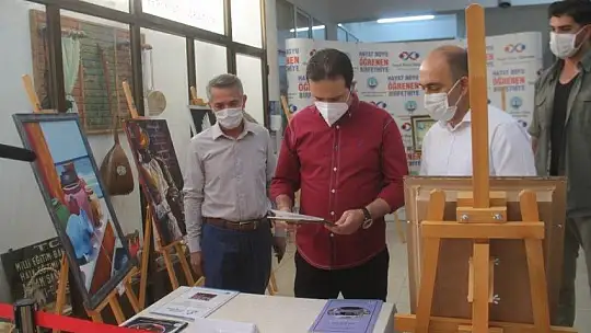 Hayat Boyu Öğrenme haftası sergisi açıldı