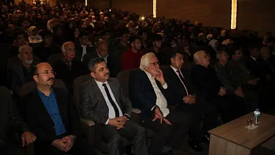 Mehmet Akif Ersoy konulu konferans verildi