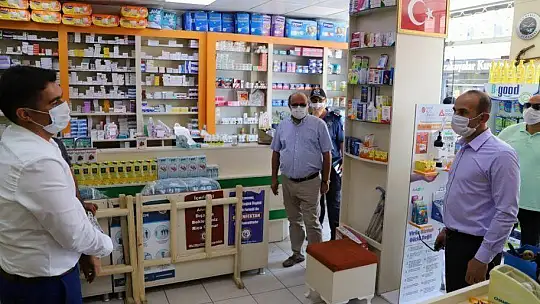 SEYDİKEMER'DE KOVİD19 DENETİMİ YAPILIYOR