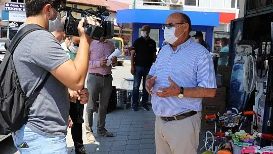 SEYDİKEMER'DE KOVİD19 DENETİMİ YAPILIYOR