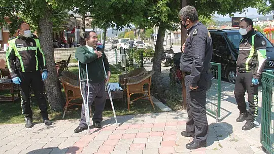 Emniyet Müdüründen Sakatlar Derneği'ne Ziyaret