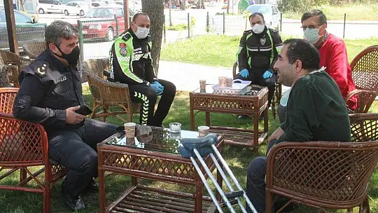 Emniyet Müdüründen Sakatlar Derneği'ne Ziyaret