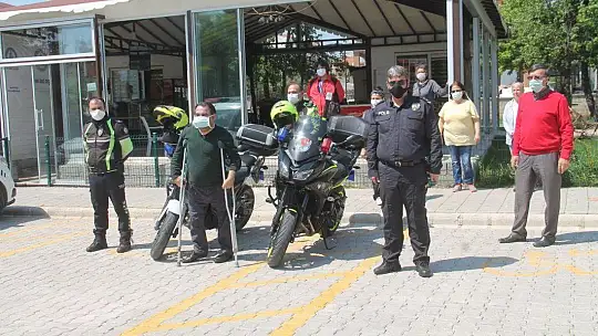 Emniyet Müdüründen Sakatlar Derneği'ne Ziyaret