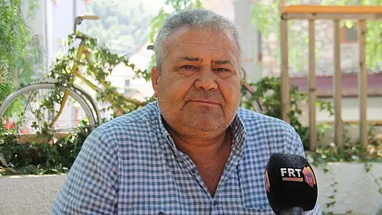 Üzümlü Dastarını FRT TV mikrofonlarına anlattı