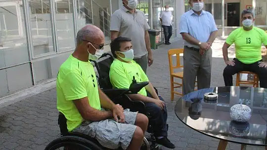 Süper Lig Sporcuları Kaymakam Şahiner'i Ziyaret Etti 