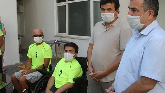 Süper Lig Sporcuları Kaymakam Şahiner'i Ziyaret Etti 