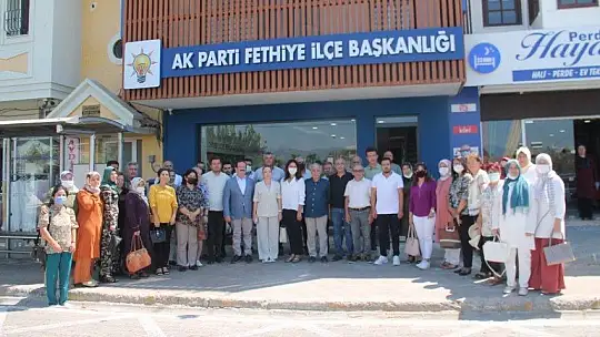 Milletvekili Gökcan'dan Ak Parti Fethiye ilçe teşkilatına ziyaret