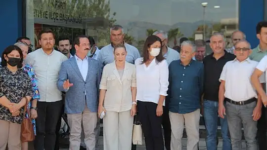 Milletvekili Gökcan'dan Ak Parti Fethiye ilçe teşkilatına ziyaret