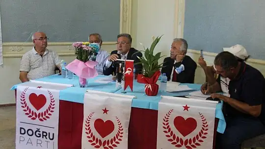 Doğru Parti Fethiye'de ilk kongresini yaptı