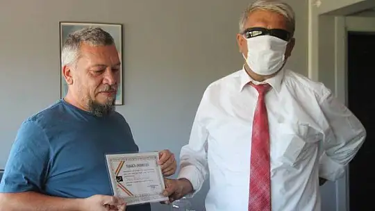 SED Medya'ya teşekkür belgesi