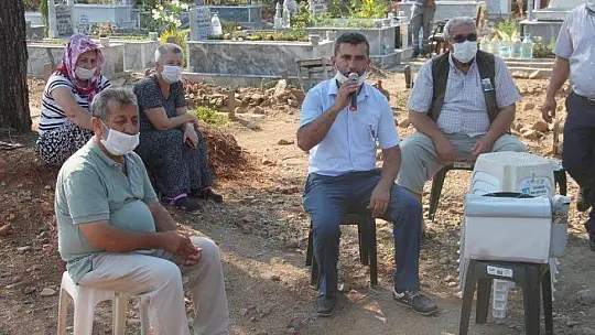 TEZKERE GÜNÜNDE TOPRAĞA VERİLDİ