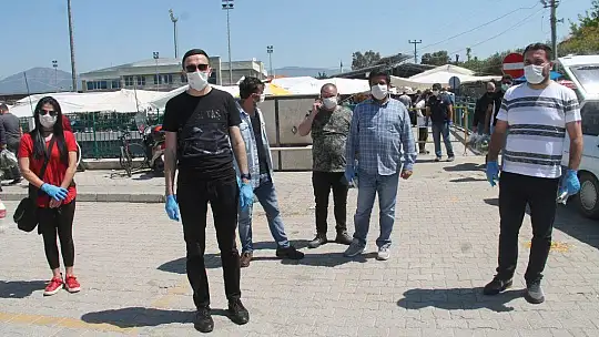 Karakartallar 300 Maske Dağıttı