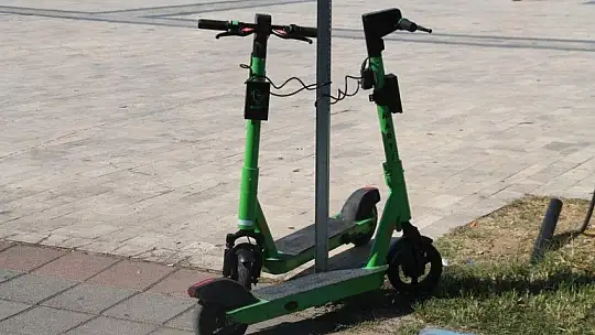 Martı Scooter Fethiye sokaklarında