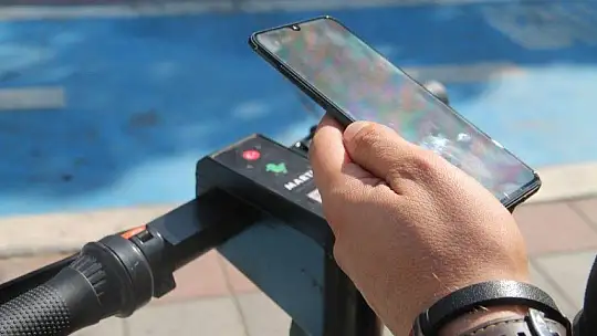 Martı Scooter Fethiye sokaklarında