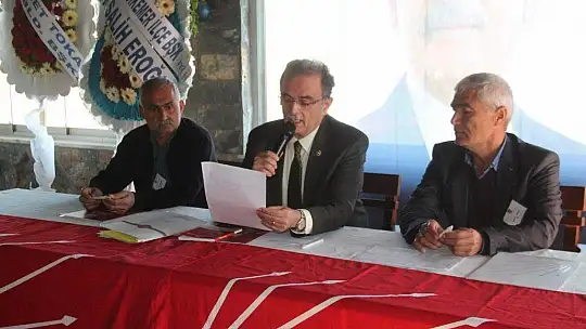 İlçe başkanlığına Cemil Daydır seçildi